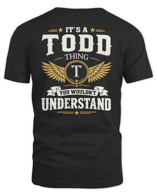 TODD KT06-M008 It’s a [NAME] Thing – You Wouldn’t Understand | Personalized Vintage T-Shirt