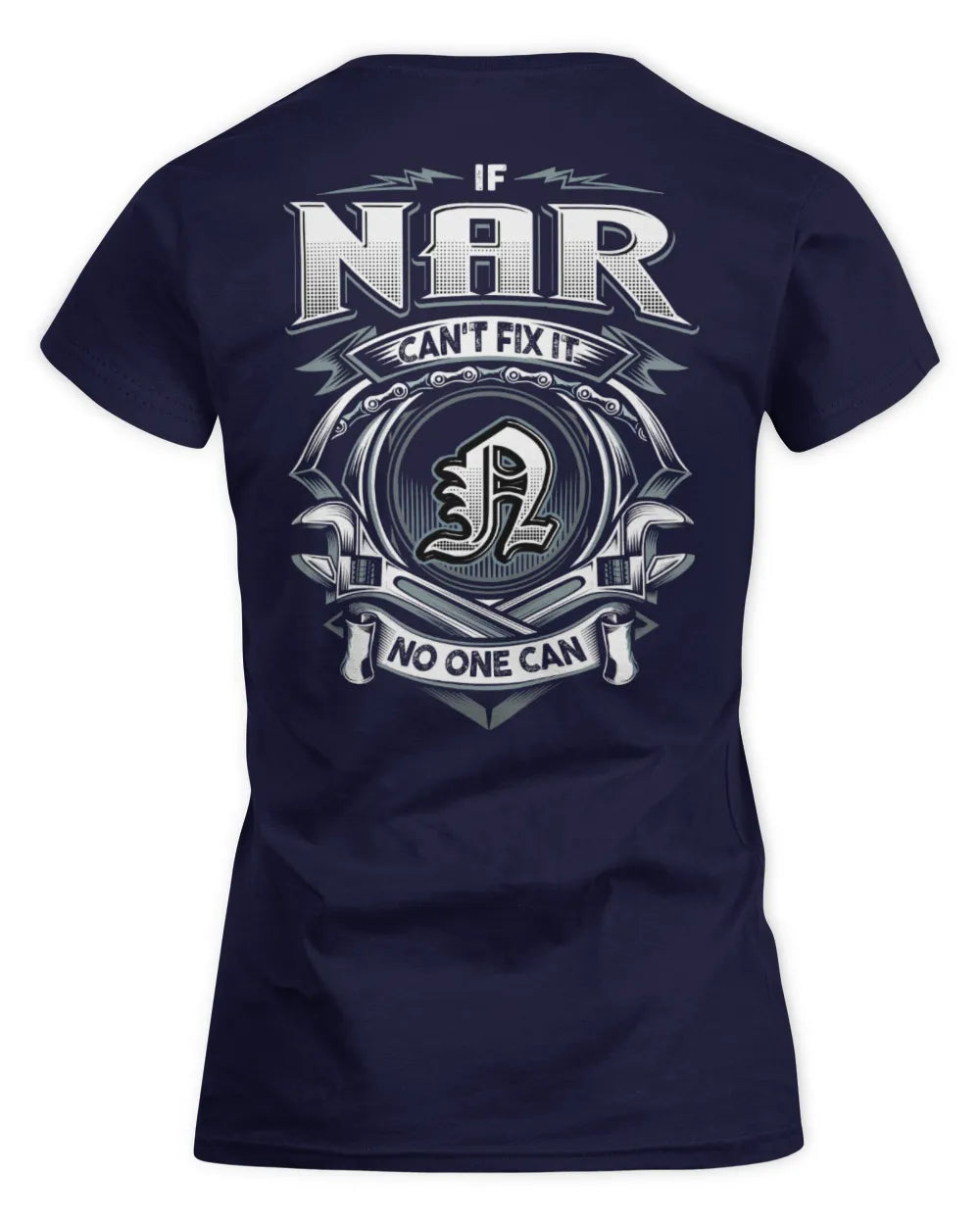 NAR AP81-K4-626 - Personalized Ahmed Quote Apparel “If Ahmed Can't Fix It, No One Can” - Women's Standard T-Shirt - Navy