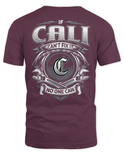CALI AP81-K4-626 - Personalized Ahmed Quote Apparel “If Ahmed Can't Fix It, No One Can” - Unisex Standard T-Shirt - Maroon