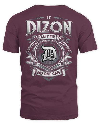 DIZON AP81-K4-626 - Personalized Ahmed Quote Apparel “If Ahmed Can't Fix It, No One Can” - Unisex Standard T-Shirt - Maroon