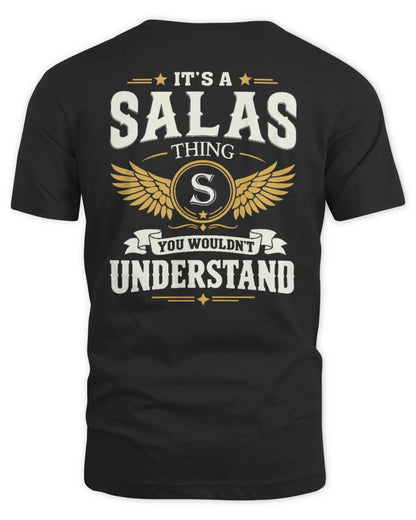 SALAS KT06-M008 It’s a [NAME] Thing – You Wouldn’t Understand | Personalized Vintage T-Shirt - Unisex Standard T-Shirt - Black
