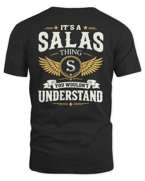 SALAS KT06-M008 It’s a [NAME] Thing – You Wouldn’t Understand | Personalized Vintage T-Shirt - Unisex Standard T-Shirt - Black