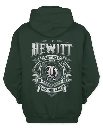 HEWITT AP81-K4-626 - Personalized Ahmed Quote Apparel “If Ahmed Can't Fix It, No One Can” - Unisex Hoodie - Forest Green