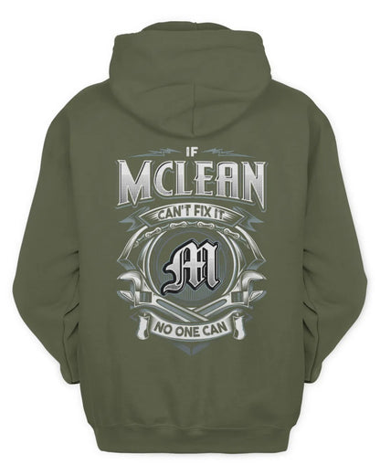 MCLEAN AP81-K4-626 - Personalized Ahmed Quote Apparel “If Ahmed Can't Fix It, No One Can” - Unisex Hoodie - Military Green