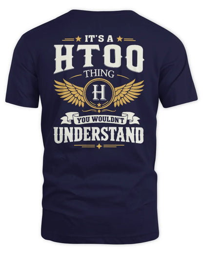 HTOO KT06-M008 It’s a [NAME] Thing – You Wouldn’t Understand | Personalized Vintage T-Shirt - Unisex Standard T-Shirt - Navy