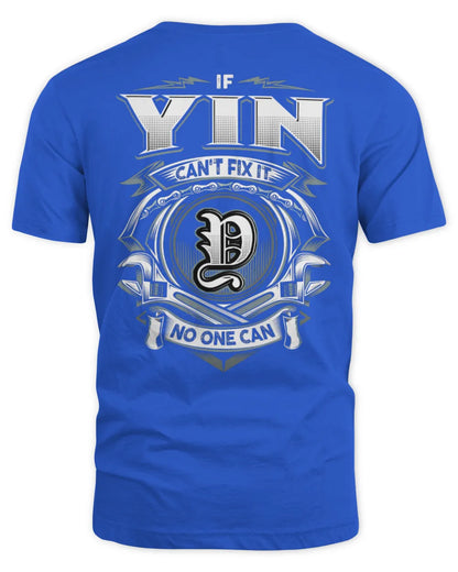 YIN AP81-K4-626 - Personalized Ahmed Quote Apparel “If Ahmed Can't Fix It, No One Can” - Unisex Standard T-Shirt - Royal