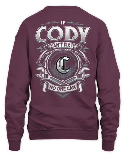CODY AP81-K4-626 - Personalized Ahmed Quote Apparel “If Ahmed Can't Fix It, No One Can” - Unisex Sweatshirt - Maroon