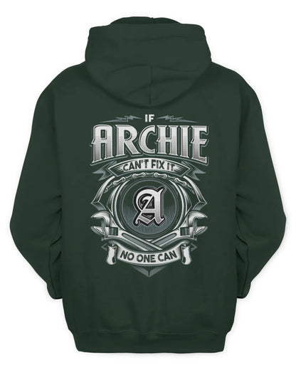 ARCHIE AP81-K4-626 - Personalized Ahmed Quote Apparel “If Ahmed Can't Fix It, No One Can” - Unisex Hoodie - Forest Green
