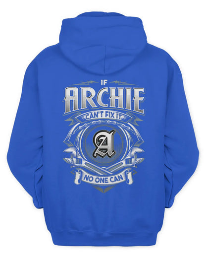 ARCHIE AP81-K4-626 - Personalized Ahmed Quote Apparel “If Ahmed Can't Fix It, No One Can” - Unisex Hoodie - Royal