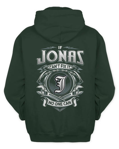 JONAS AP81-K4-626 - Personalized Ahmed Quote Apparel “If Ahmed Can't Fix It, No One Can” - Unisex Hoodie - Forest Green