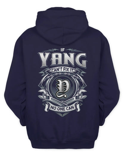 YANG AP81-K4-626 - Personalized Ahmed Quote Apparel “If Ahmed Can't Fix It, No One Can” - Unisex Hoodie - Navy