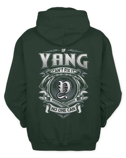 YANG AP81-K4-626 - Personalized Ahmed Quote Apparel “If Ahmed Can't Fix It, No One Can” - Unisex Hoodie - Forest Green