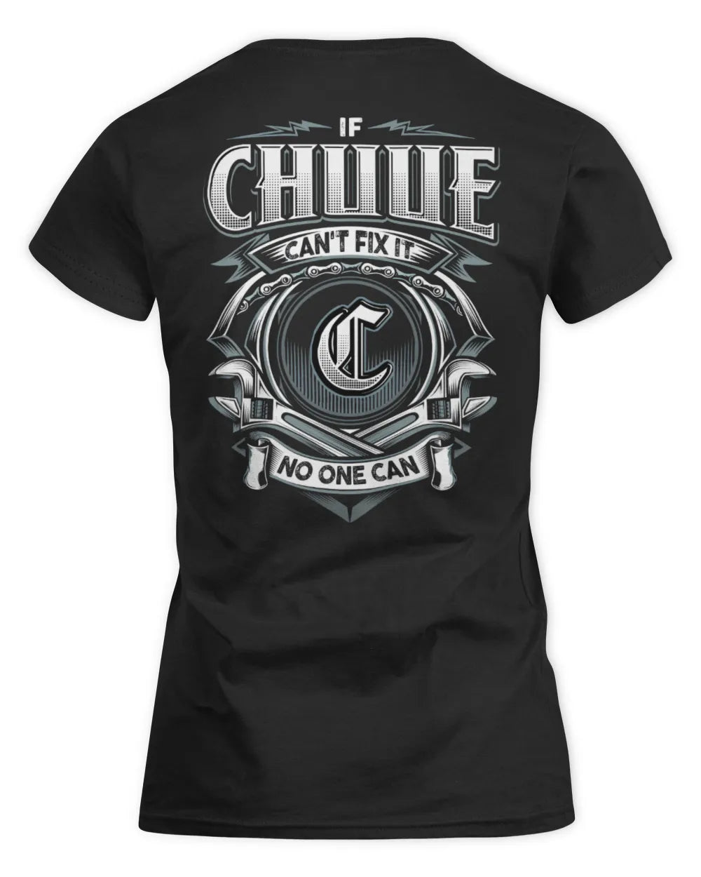 CHUUE AP81-K4-626 - Personalized Ahmed Quote Apparel “If Ahmed Can't Fix It, No One Can” - Women's Standard T-Shirt - Black