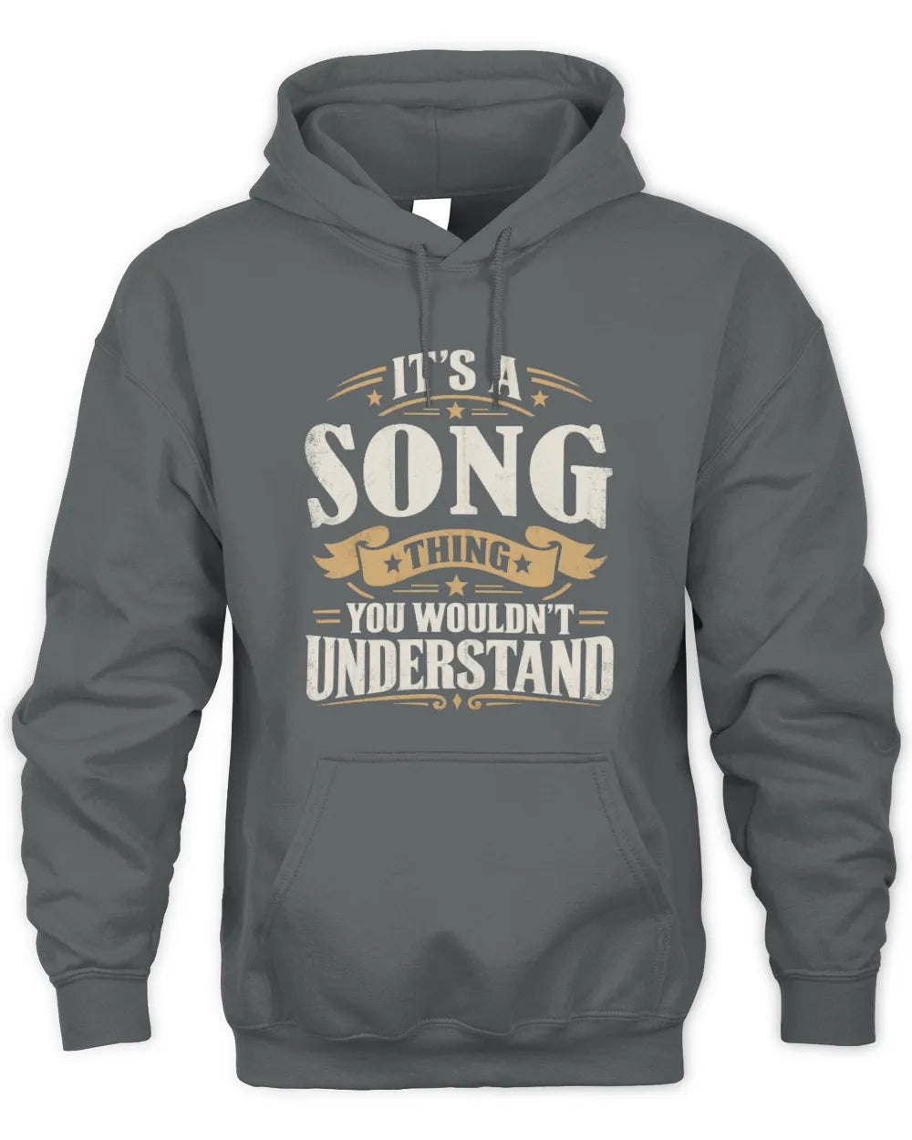 SONG P08 TH51 - Personalized “It’s a/an [NAME] Thing – You Wouldn’t Understand” Shirt - Unisex Hoodie - Charcoal