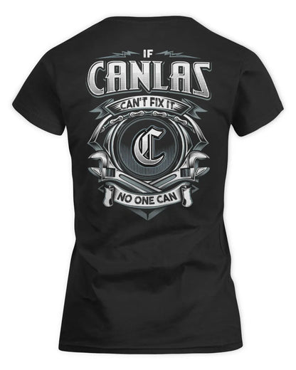 CANLAS AP81-K4-626 - Personalized Ahmed Quote Apparel “If Ahmed Can't Fix It, No One Can” - Women's Standard T-Shirt - Black