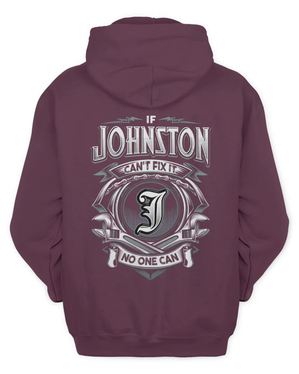 JOHNSTON AP81-K4-626 - Personalized Ahmed Quote Apparel “If Ahmed Can't Fix It, No One Can” - Unisex Hoodie - Maroon