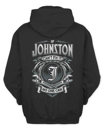 JOHNSTON AP81-K4-626 - Personalized Ahmed Quote Apparel “If Ahmed Can't Fix It, No One Can” - Unisex Hoodie - Black