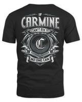 CARMINE AP81-K4-626 - Personalized Ahmed Quote Apparel “If Ahmed Can't Fix It, No One Can” - Unisex Standard T-Shirt - Black