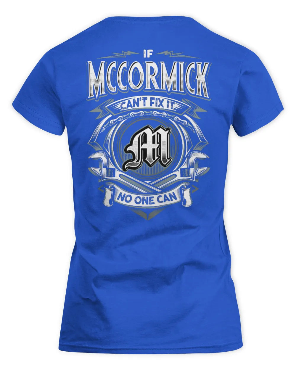 MCCORMICK AP81-K4-626 - Personalized Ahmed Quote Apparel “If Ahmed Can't Fix It, No One Can” - Women's Standard T-Shirt - Royal