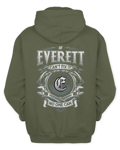 EVERETT AP81-K4-626 - Personalized Ahmed Quote Apparel “If Ahmed Can't Fix It, No One Can” - Unisex Hoodie - Military Green