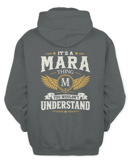 MARA KT06-M008 It’s a [NAME] Thing – You Wouldn’t Understand | Personalized Vintage T-Shirt - Unisex Hoodie - Charcoal