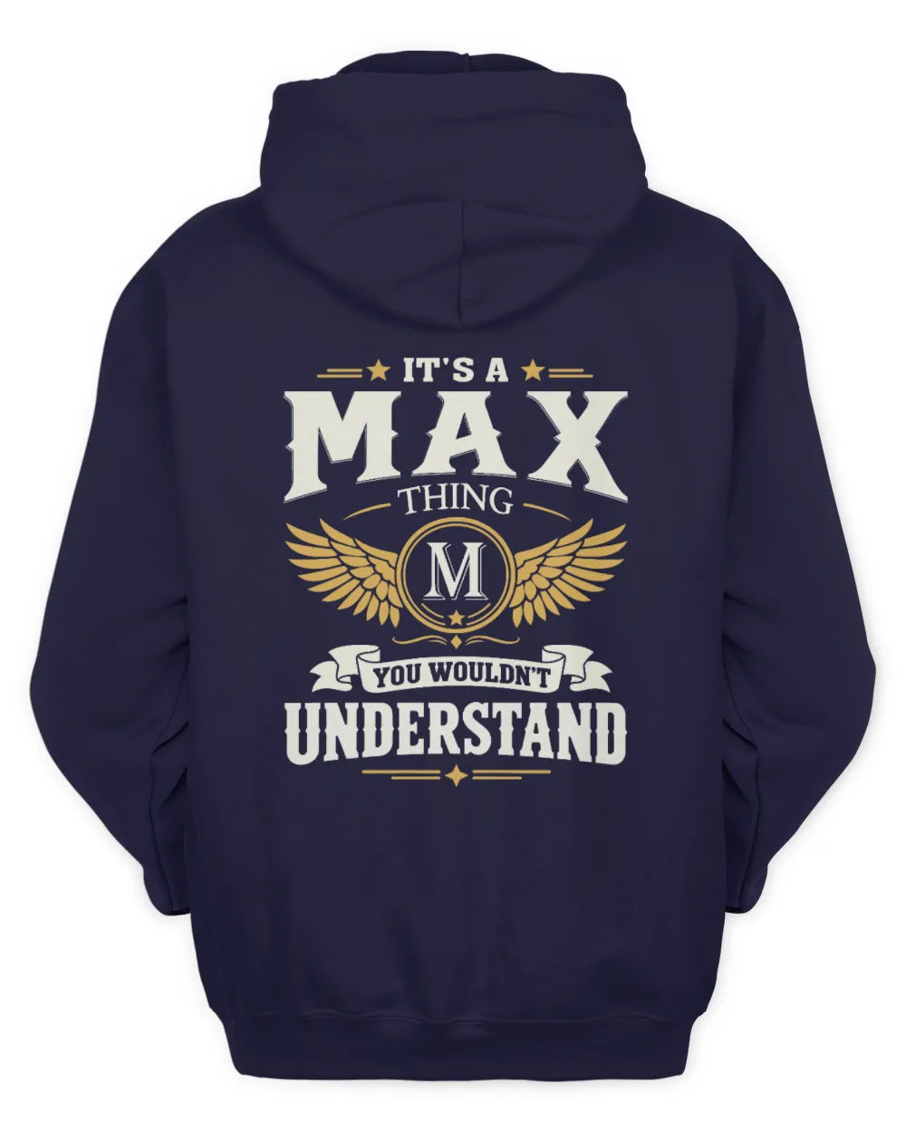 MAX KT06-M008 It’s a [NAME] Thing – You Wouldn’t Understand | Personalized Vintage T-Shirt - Unisex Hoodie - Navy