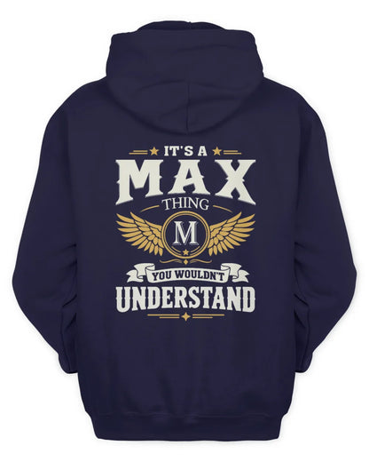 MAX KT06-M008 It’s a [NAME] Thing – You Wouldn’t Understand | Personalized Vintage T-Shirt - Unisex Hoodie - Navy
