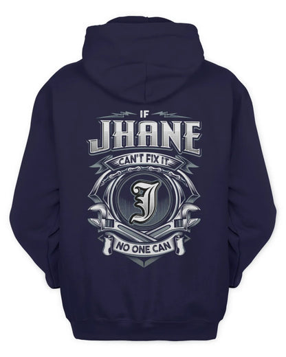 JHANE AP81-K4-626 - Personalized Ahmed Quote Apparel “If Ahmed Can't Fix It, No One Can” - Unisex Hoodie - Navy