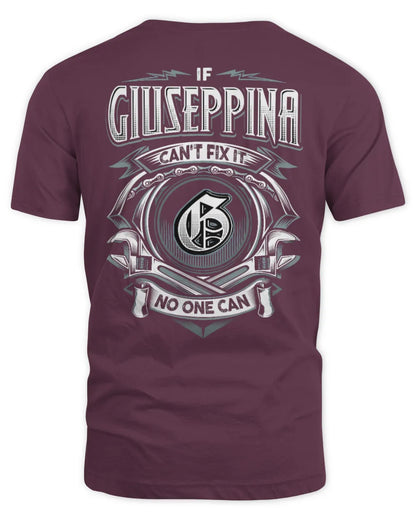 GIUSEPPINA AP81-K4-626 - Personalized Ahmed Quote Apparel “If Ahmed Can't Fix It, No One Can” - Unisex Standard T-Shirt - Maroon