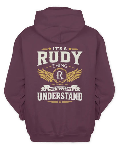 RUDY KT06-M008 It’s a [NAME] Thing – You Wouldn’t Understand | Personalized Vintage T-Shirt - Unisex Hoodie - Maroon