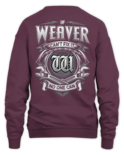 WEAVER AP81-K4-626 - Personalized Ahmed Quote Apparel “If Ahmed Can't Fix It, No One Can” - Unisex Sweatshirt - Maroon