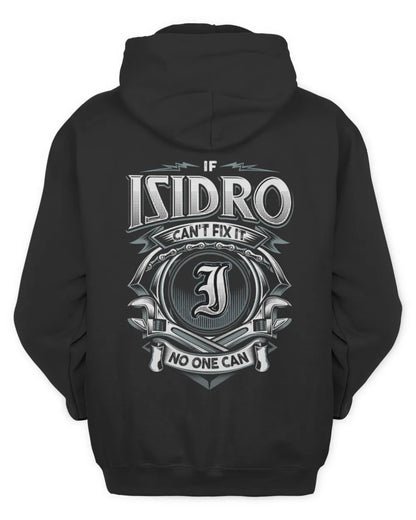 ISIDRO AP81-K4-626 - Personalized Ahmed Quote Apparel “If Ahmed Can't Fix It, No One Can” - Unisex Hoodie - Black