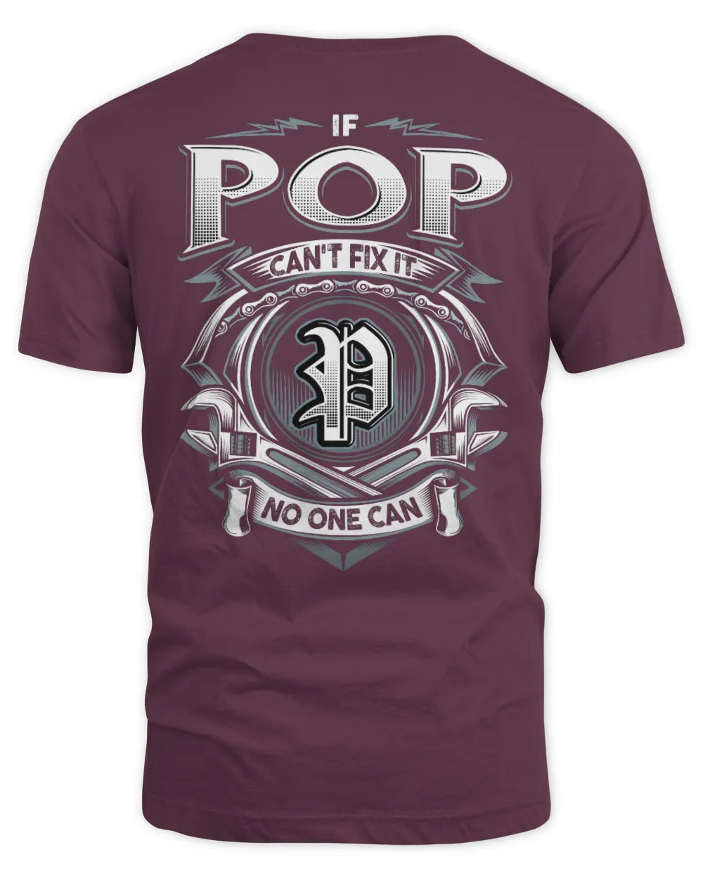 POP AP81-K4-626 - Personalized Ahmed Quote Apparel “If Ahmed Can't Fix It, No One Can” - Unisex Standard T-Shirt - Maroon