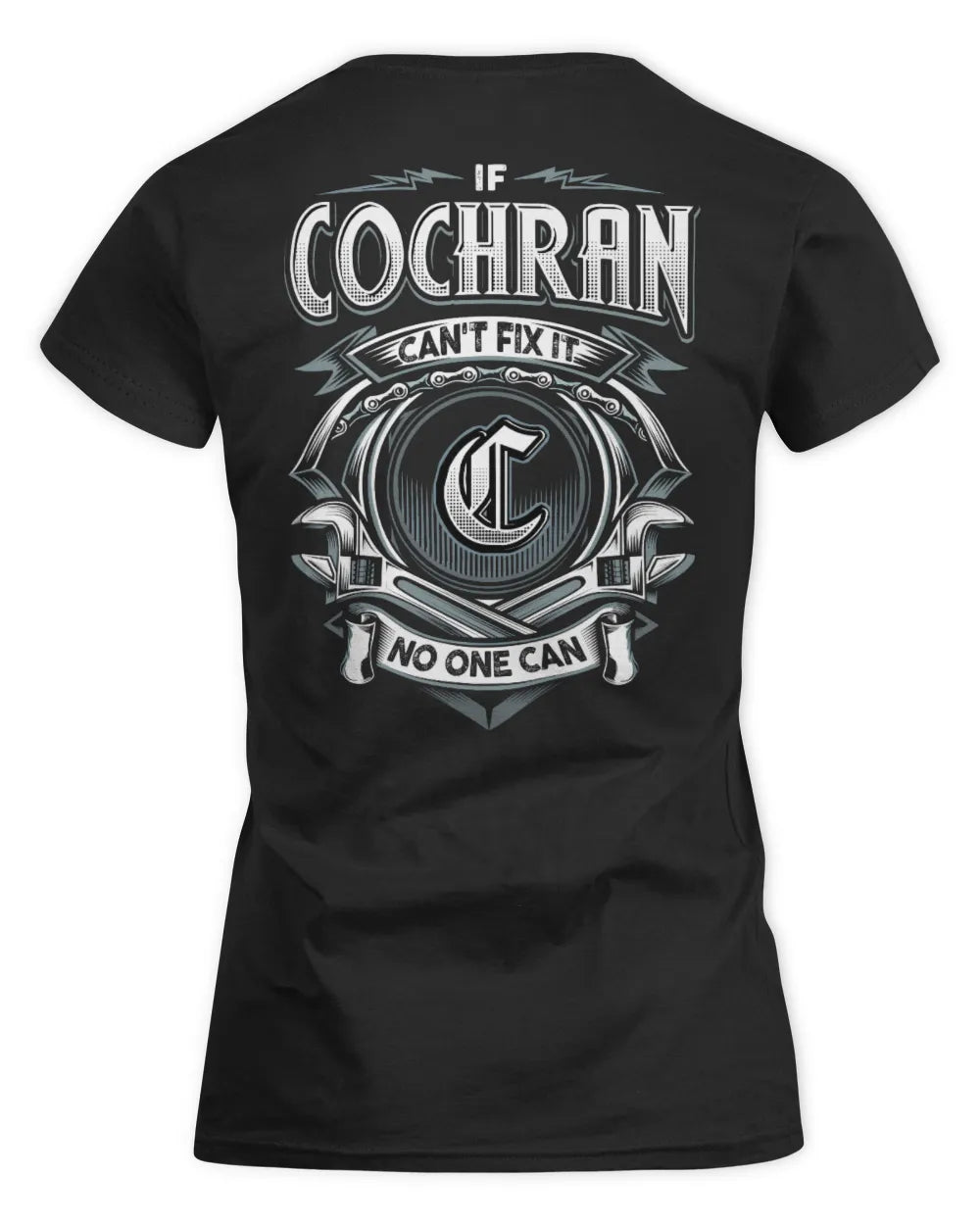 COCHRAN AP81-K4-626 - Personalized Ahmed Quote Apparel “If Ahmed Can't Fix It, No One Can” - Women's Standard T-Shirt - Black