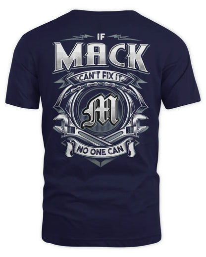 MACK AP81-K4-626 - Personalized Ahmed Quote Apparel “If Ahmed Can't Fix It, No One Can” - Unisex Standard T-Shirt - Navy