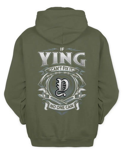 YING AP81-K4-626 - Personalized Ahmed Quote Apparel “If Ahmed Can't Fix It, No One Can” - Unisex Hoodie - Military Green