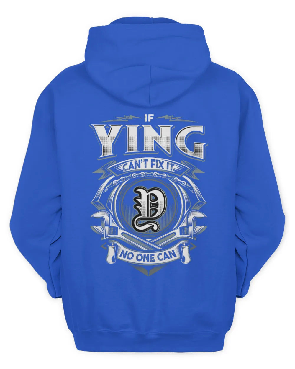 YING AP81-K4-626 - Personalized Ahmed Quote Apparel “If Ahmed Can't Fix It, No One Can” - Unisex Hoodie - Royal