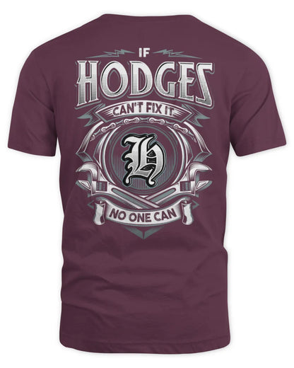 HODGES AP81-K4-626 - Personalized Ahmed Quote Apparel “If Ahmed Can't Fix It, No One Can” - Unisex Standard T-Shirt - Maroon