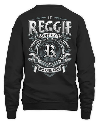 REGGIE AP81-K4-626 - Personalized Ahmed Quote Apparel “If Ahmed Can't Fix It, No One Can” - Unisex Sweatshirt - Black