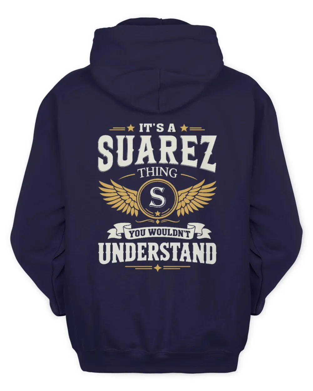 SUAREZ KT06-M008 It’s a [NAME] Thing – You Wouldn’t Understand | Personalized Vintage T-Shirt - Unisex Hoodie - Navy