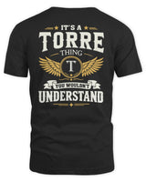 TORRE KT06-M008 It’s a [NAME] Thing – You Wouldn’t Understand | Personalized Vintage T-Shirt - Unisex Standard T-Shirt - Black