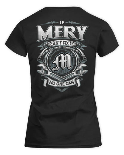 MERY AP81-K4-626 - Personalized Ahmed Quote Apparel “If Ahmed Can't Fix It, No One Can” - Women's Standard T-Shirt - Black