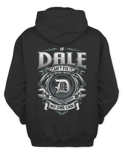 DALE AP81-K4-626 - Personalized Ahmed Quote Apparel “If Ahmed Can't Fix It, No One Can” - Unisex Hoodie - Black
