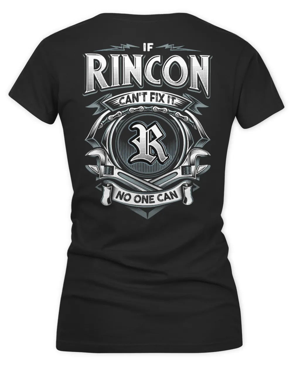 RINCON AP81-K4-626 - Personalized Ahmed Quote Apparel “If Ahmed Can't Fix It, No One Can” - Women's V-Neck T-Shirt - Black