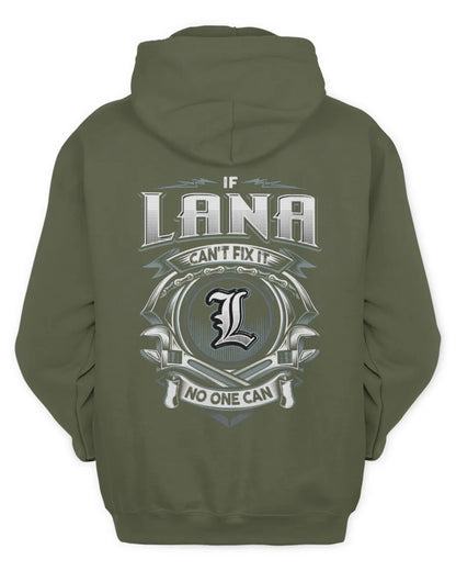 LANA AP81-K4-626 - Personalized Ahmed Quote Apparel “If Ahmed Can't Fix It, No One Can” - Unisex Hoodie - Military Green