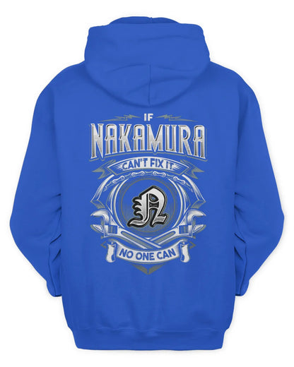 NAKAMURA AP81-K4-626 - Personalized Ahmed Quote Apparel “If Ahmed Can't Fix It, No One Can” - Unisex Hoodie - Royal