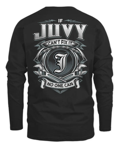 JUVY AP81-K4-626 - Personalized Ahmed Quote Apparel “If Ahmed Can't Fix It, No One Can” - Men's Long Sleeved T-Shirt - Black