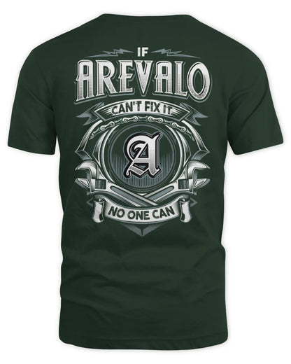 AREVALO AP81-K4-626 - Personalized Ahmed Quote Apparel “If Ahmed Can't Fix It, No One Can” - Unisex Standard T-Shirt - Forest Green