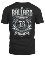 BALLARD AP81-K4-626 - Personalized Ahmed Quote Apparel “If Ahmed Can't Fix It, No One Can” - Unisex Standard T-Shirt - Black