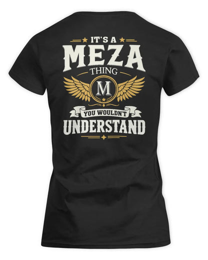 MEZA KT06-M008 It’s a [NAME] Thing – You Wouldn’t Understand | Personalized Vintage T-Shirt - Women's Standard T-Shirt - Black